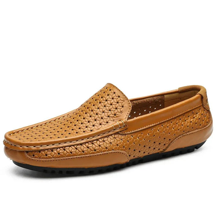 Zach | Faux Leather Loafers