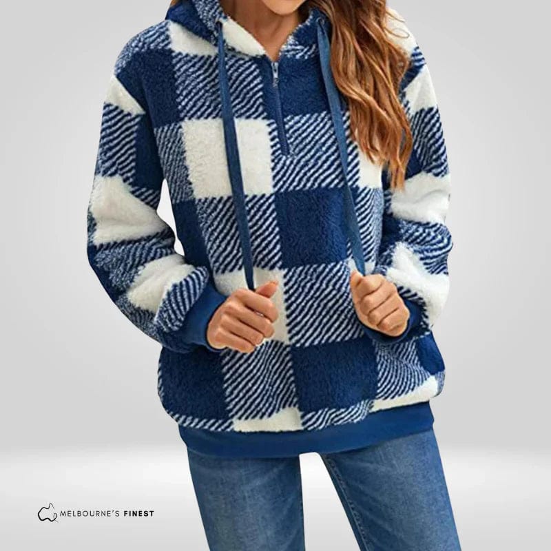 Stella | Elegant Half-Zip Sweater