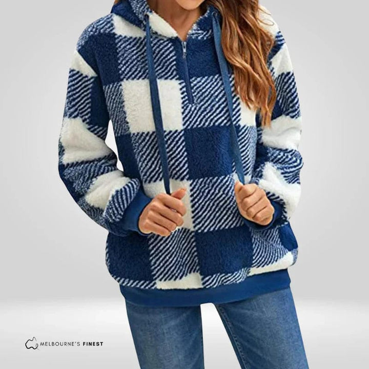 Stella | Elegant Half-Zip Sweater