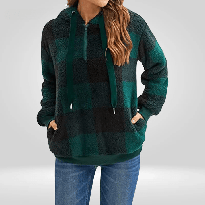 Stella | Elegant Half-Zip Sweater