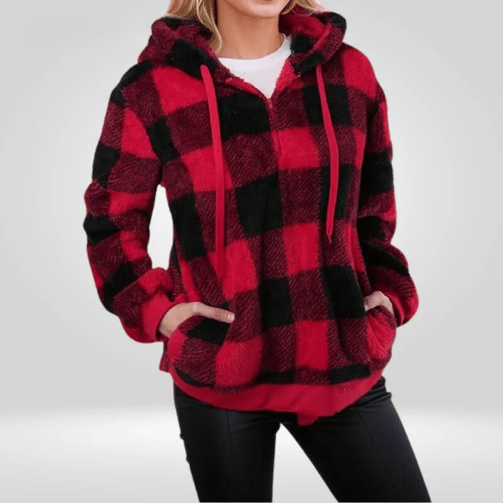 Stella | Elegant Half-Zip Sweater
