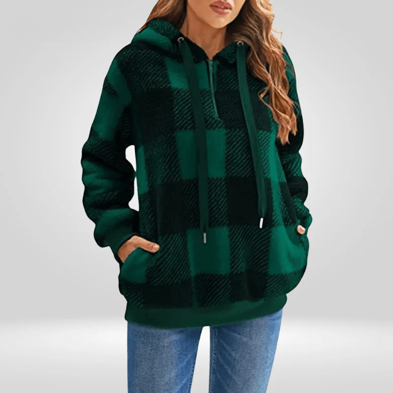 Stella | Elegant Half-Zip Sweater