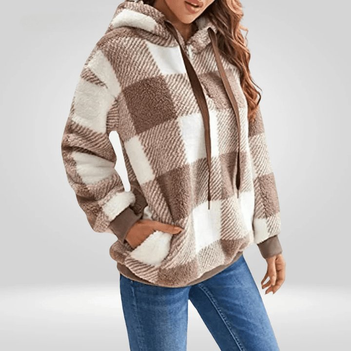 Stella | Elegant Half-Zip Sweater