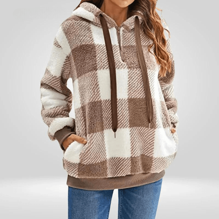 Stella | Elegant Half-Zip Sweater