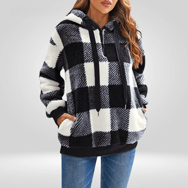 Stella | Elegant Half-Zip Sweater