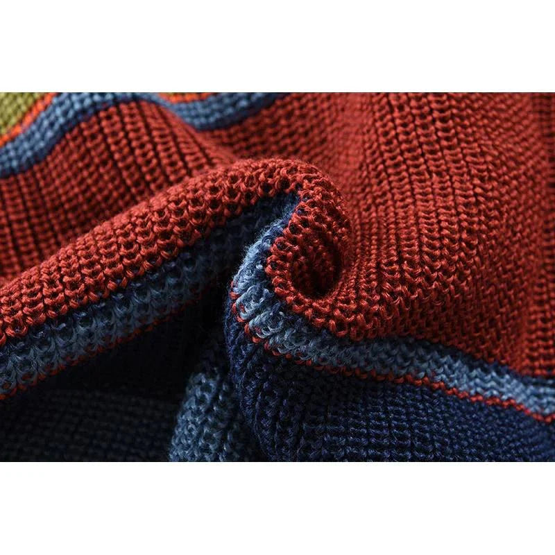 Joseph | Men's Colorblock Lapel Sweater