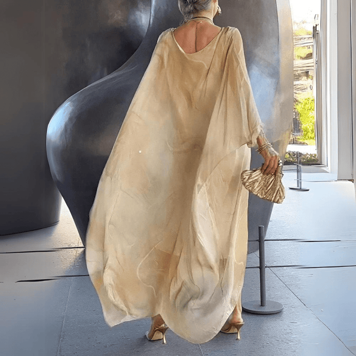 Rhona | Slimming Silk Chiffon Elegance Dress