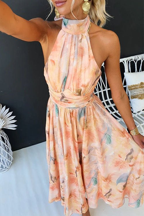 Gina | Open Back Maxi Dress