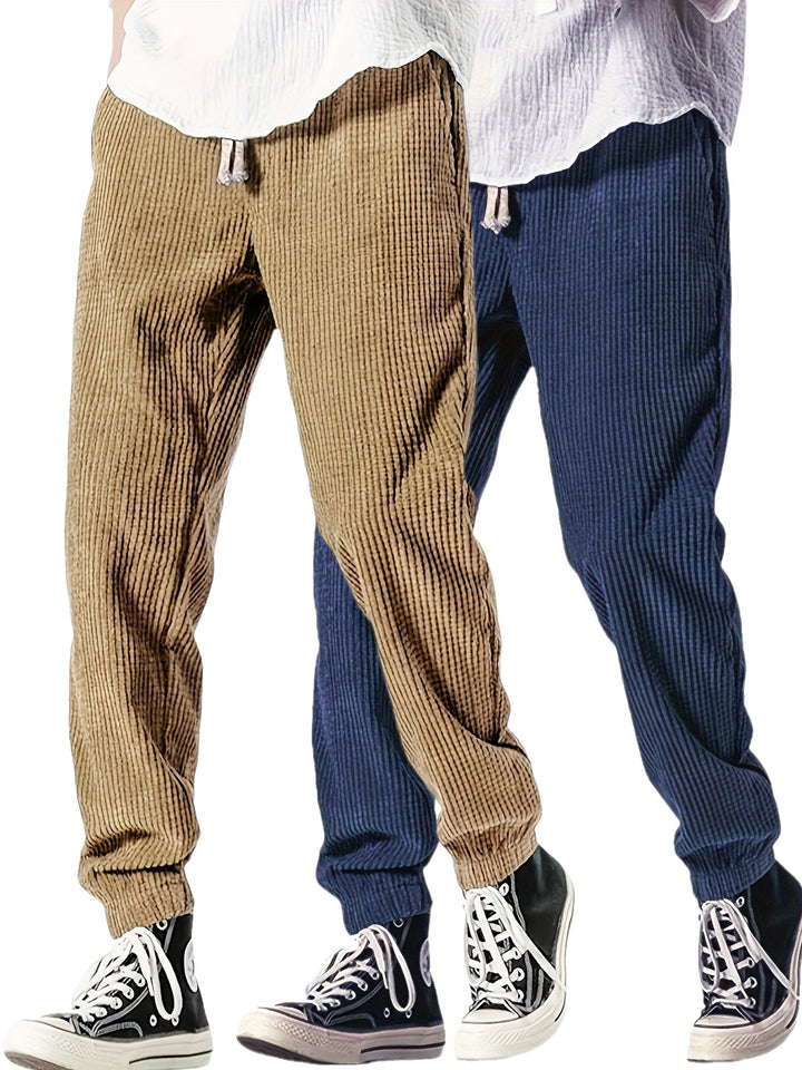 Leo | Casual Corduroy Joggers for Men