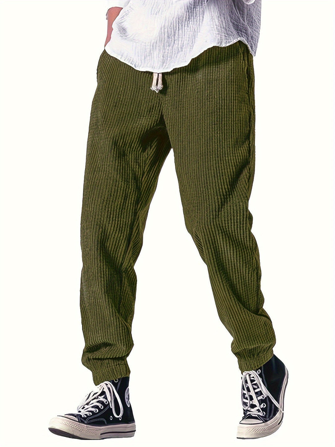 Leo | Casual Corduroy Joggers for Men