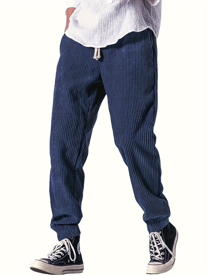 Leo | Casual Corduroy Joggers for Men