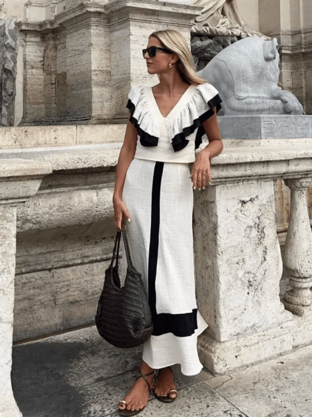 Matilda | Ruffled Elegant Summer Set