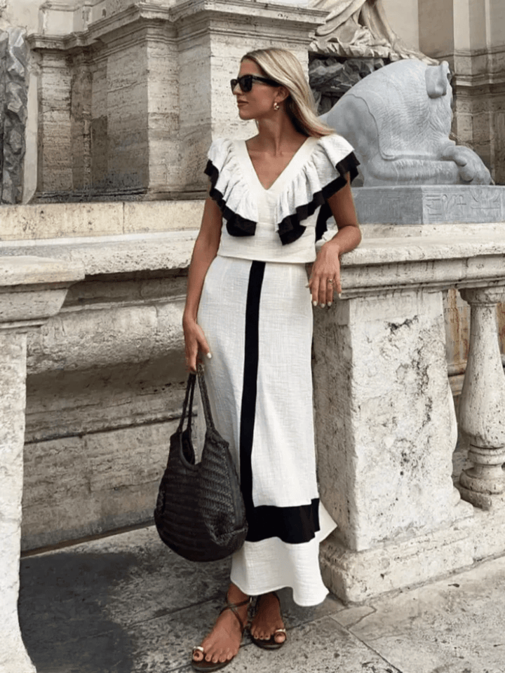 Matilda | Ruffled Elegant Summer Set