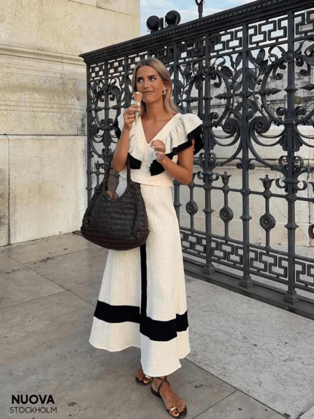 Matilda | Ruffled Elegant Summer Set