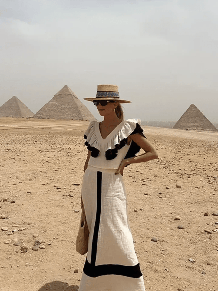 Matilda | Ruffled Elegant Summer Set