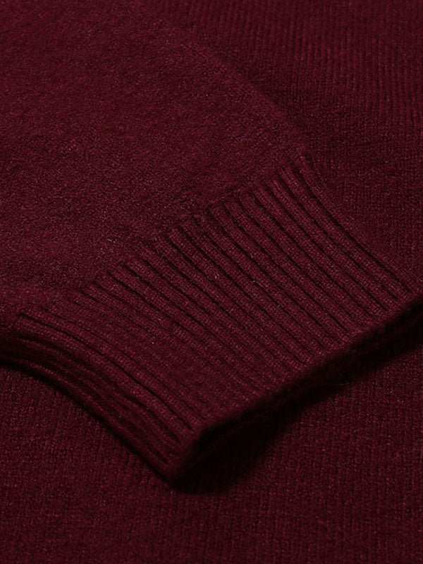 Vincent | Men's Basic Solid Turtleneck Sweater