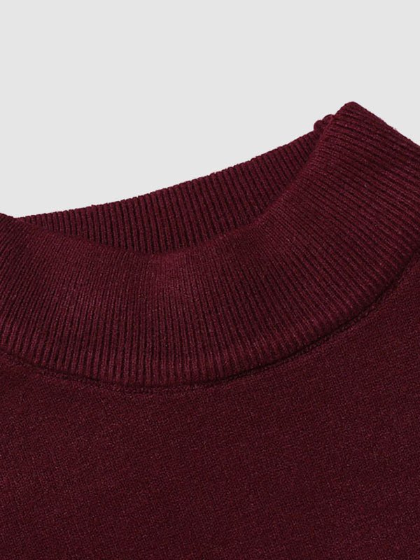 Vincent | Men's Basic Solid Turtleneck Sweater