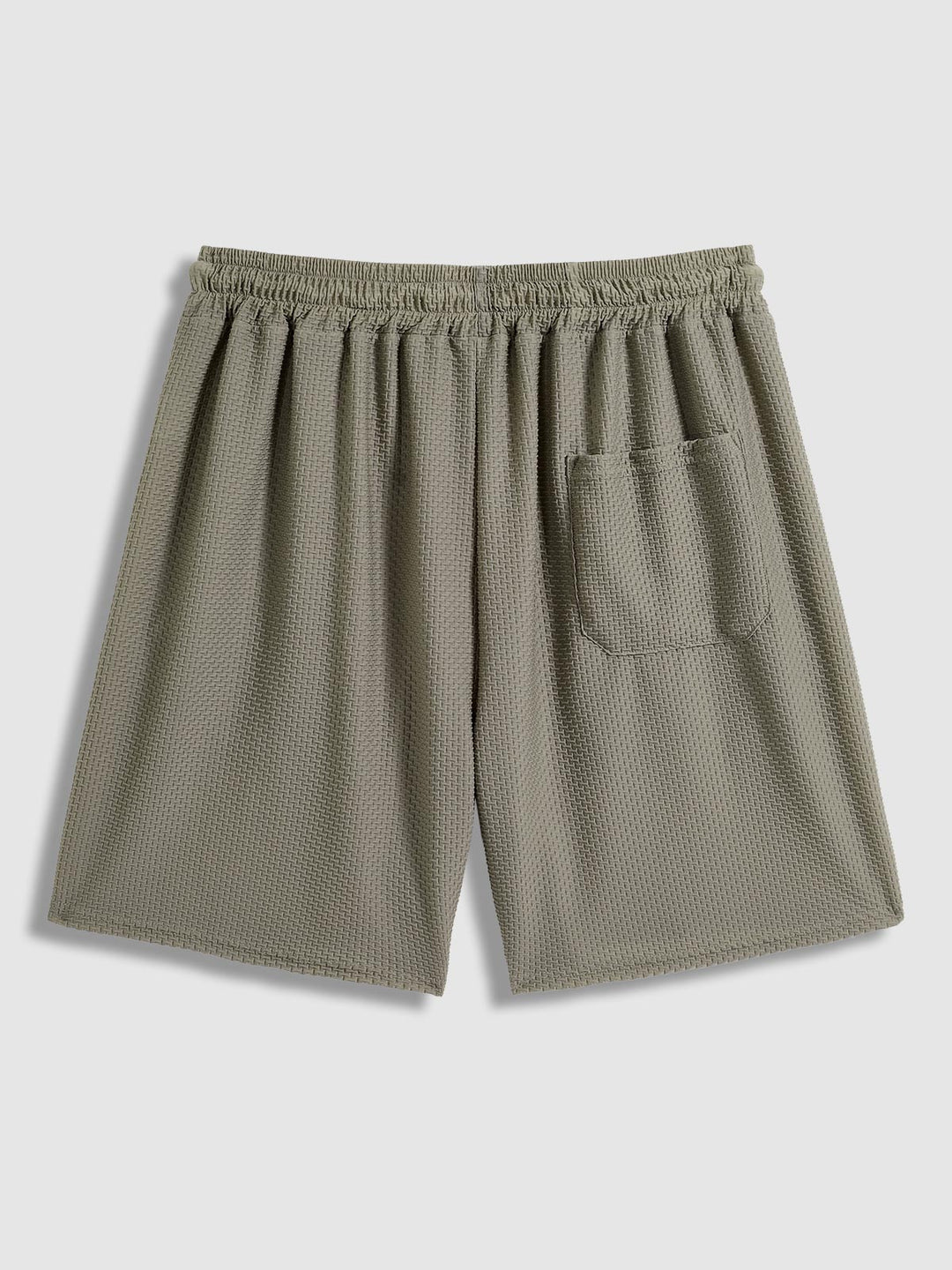 Joey | Men's comfortable textured T-shirt casual shorts set