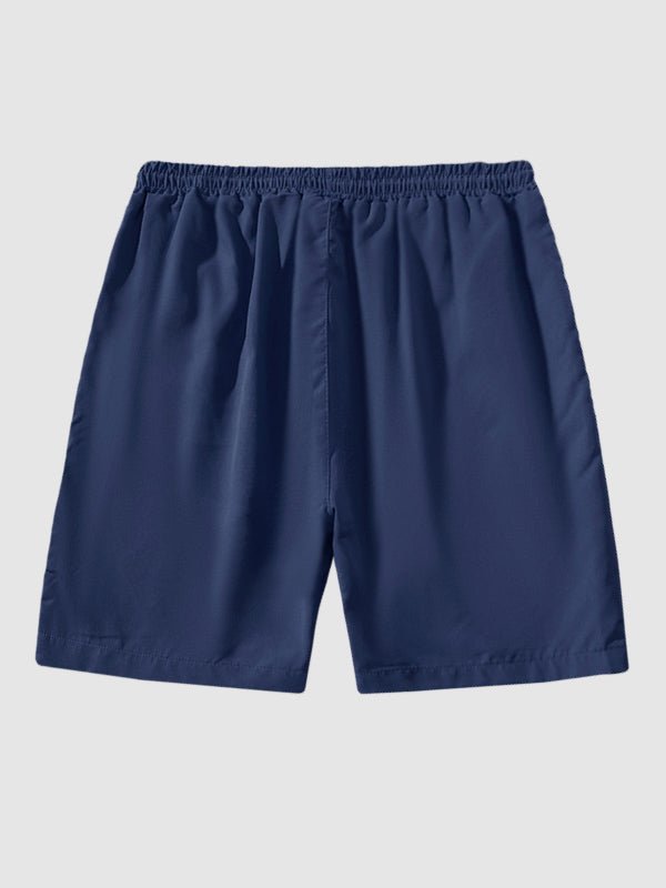 Joel | Men's Striped Mandarin Collar Half Button Shirt  Casual Shorts Set