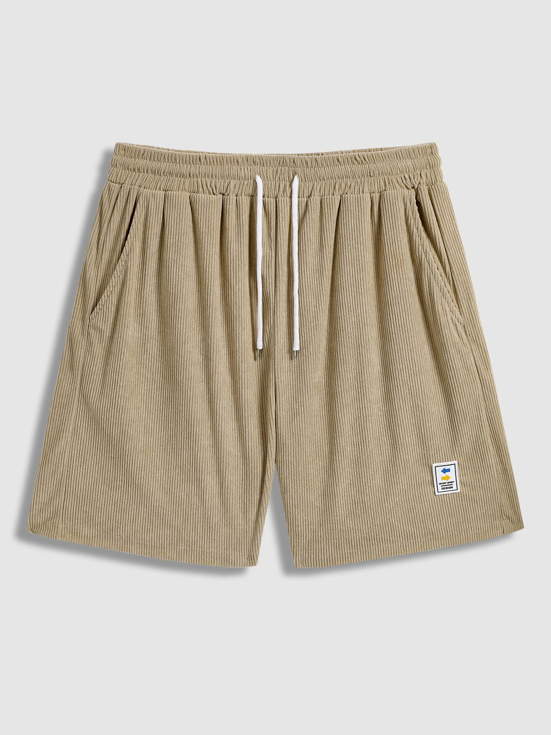 Cody | Men's Retro Corduroy Casual Short Sleeve Shirt Shorts Set