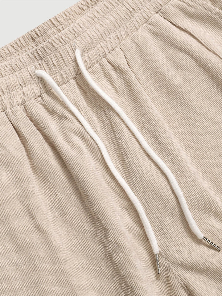 Chase | Men's Textured Corduroy Shirt + Pants Set