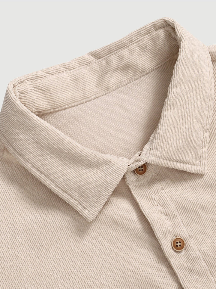 Chase | Men's Textured Corduroy Shirt + Pants Set