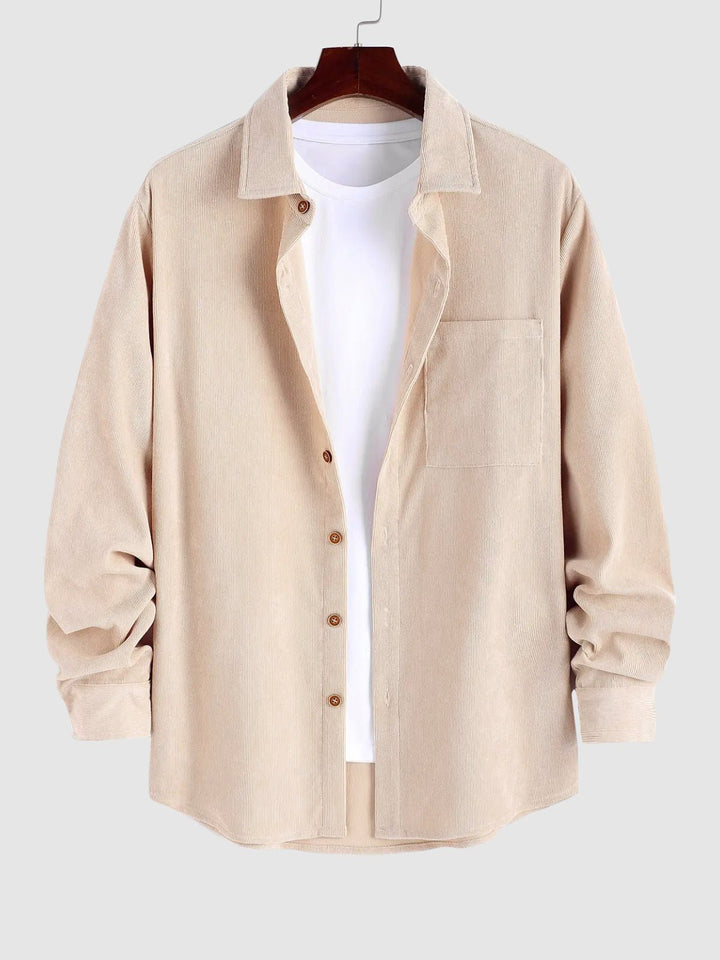 Chase | Men's Textured Corduroy Shirt + Pants Set