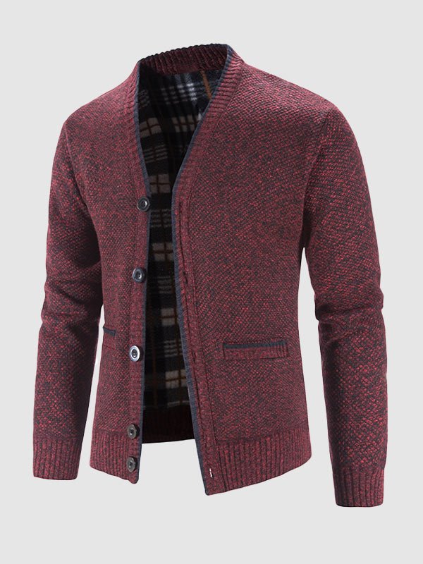 Daniel | Men's thickened velvet casual sweater jacket
