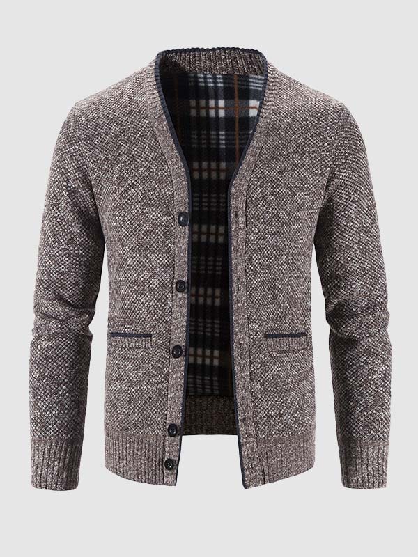 Daniel | Men's thickened velvet casual sweater jacket