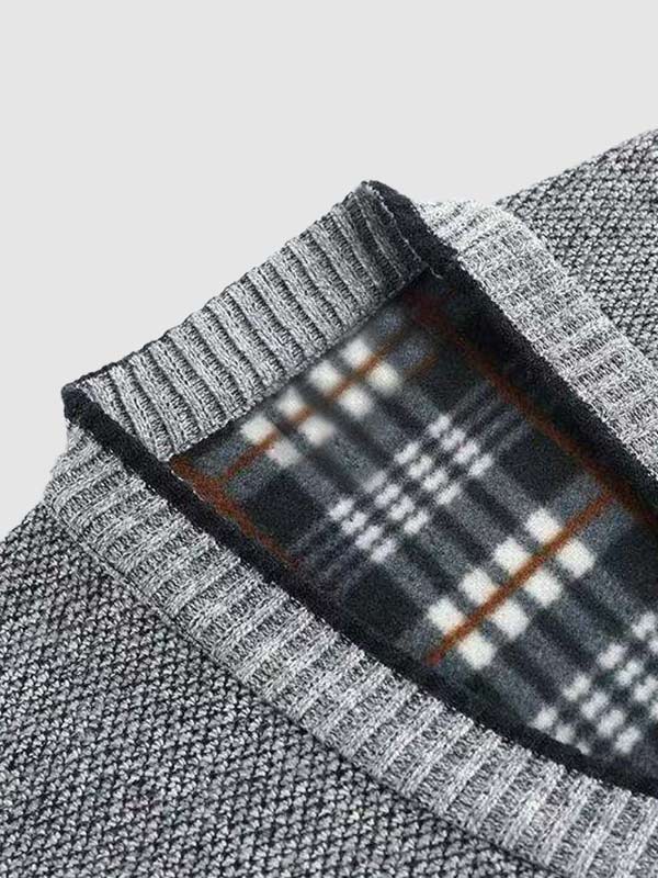 Daniel | Men's thickened velvet casual sweater jacket