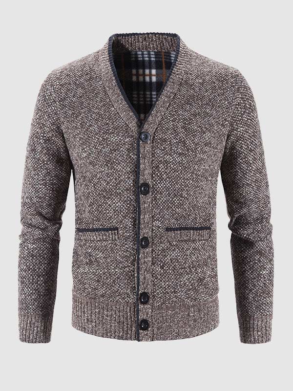 Daniel | Men's thickened velvet casual sweater jacket