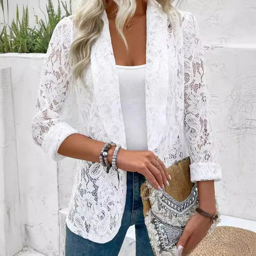 Victoria | Elegant Lace Women’s Blazer