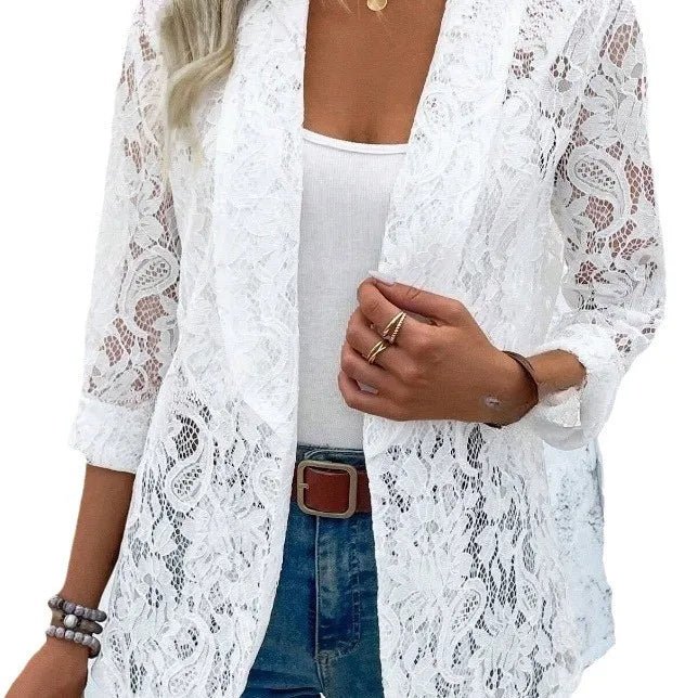 Victoria | Elegant Lace Women’s Blazer