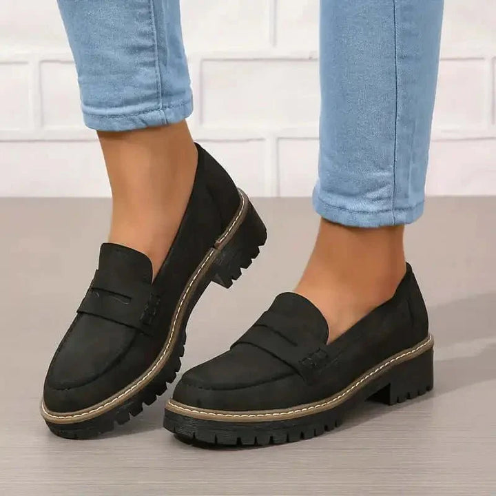 Kelly | Comfortable Chunky Loafer Shoes