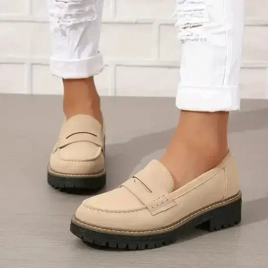 Natalie | Comfortable Chunky Loafer Shoes
