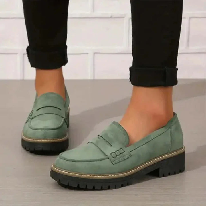 Natalie | Comfortable Chunky Loafer Shoes