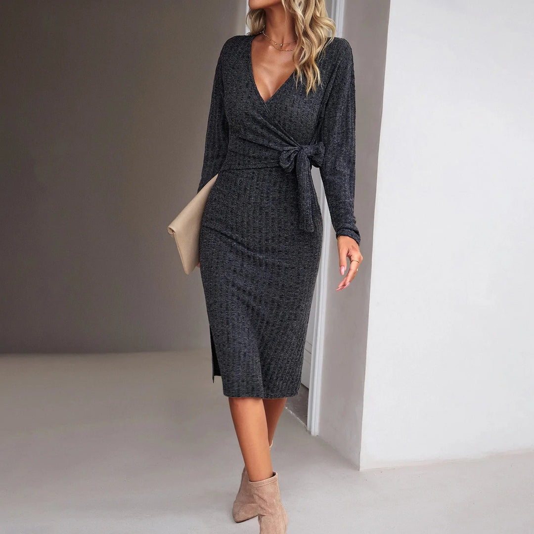 Crystal | Curve-Hugging Knit Dress