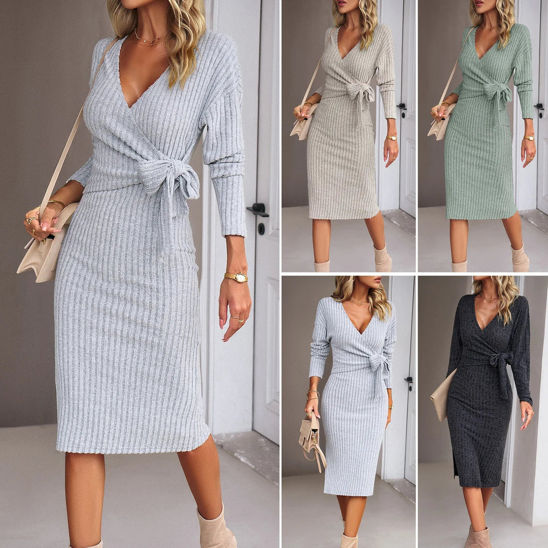 Crystal | Curve-Hugging Knit Dress