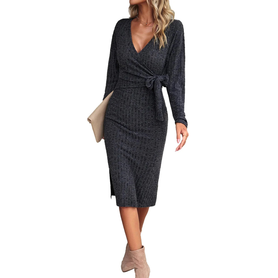 Crystal | Curve-Hugging Knit Dress