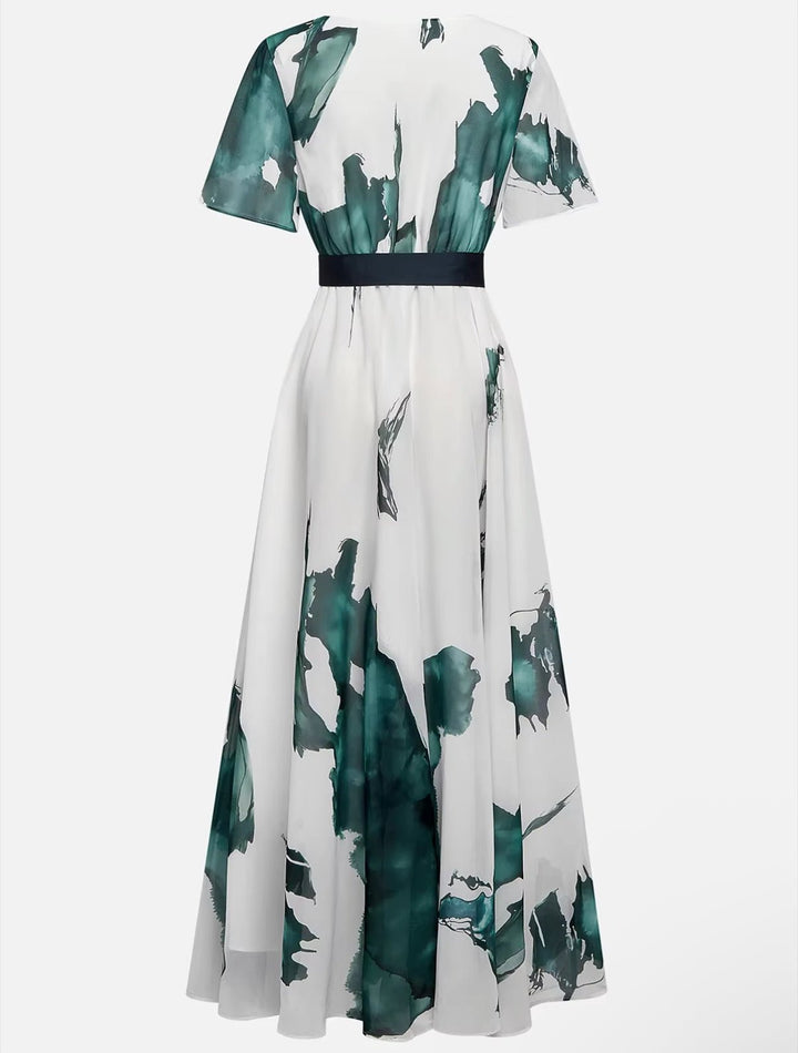 Karylle | Flowing Tie-Waist Maxi Dress