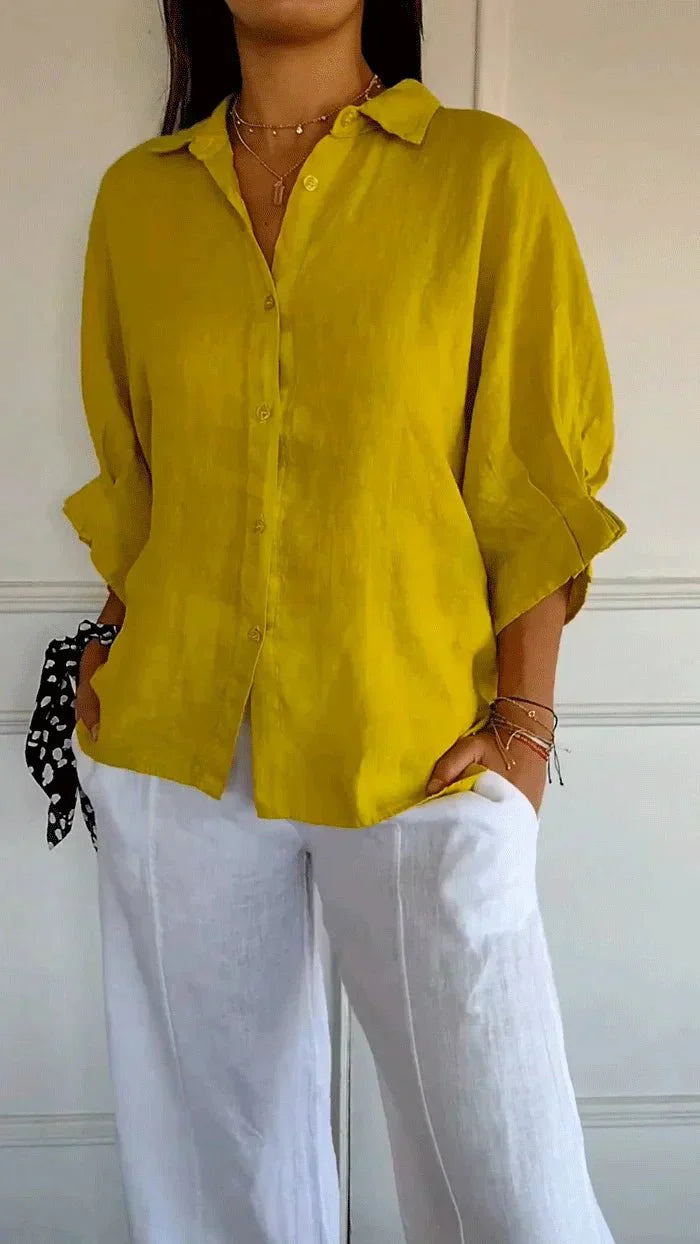 Janica | Elegant Button-Down Shirt