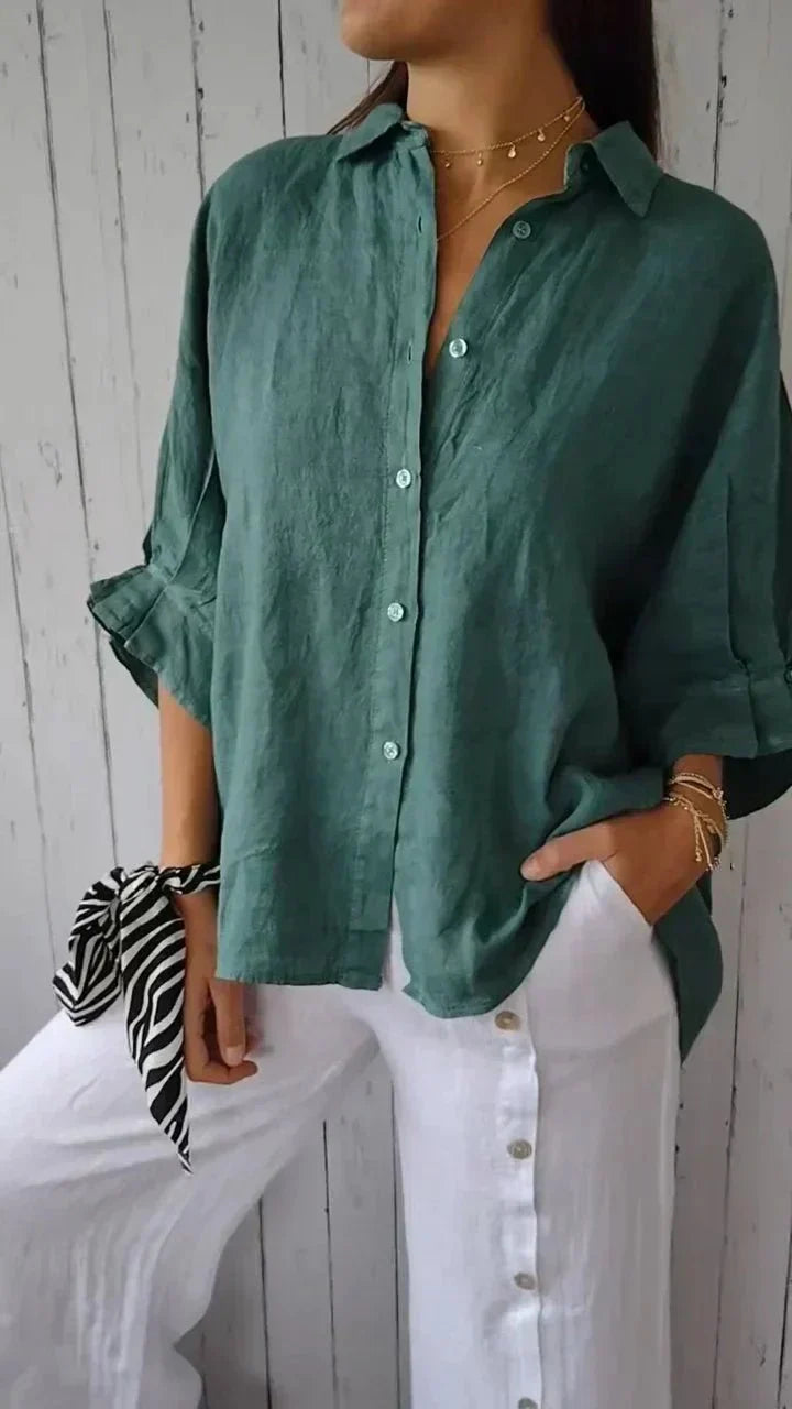 Janica | Elegant Button-Down Shirt