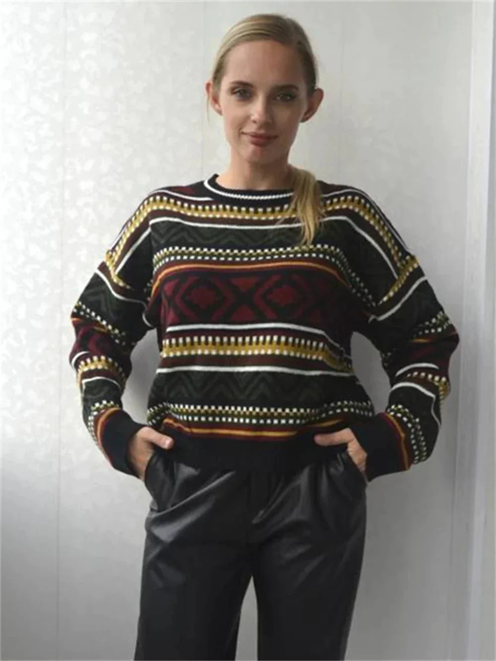 Harper | Vintage knit sweater