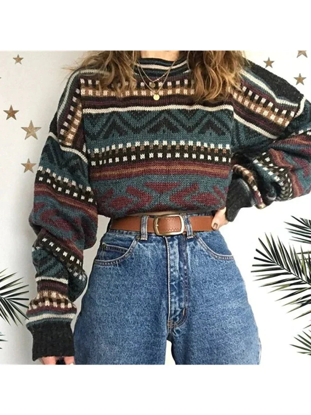 Harper | Vintage knit sweater