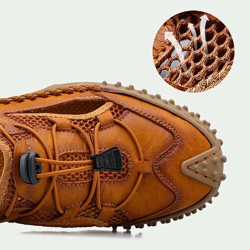 Isaac | Faux Leather Sandals