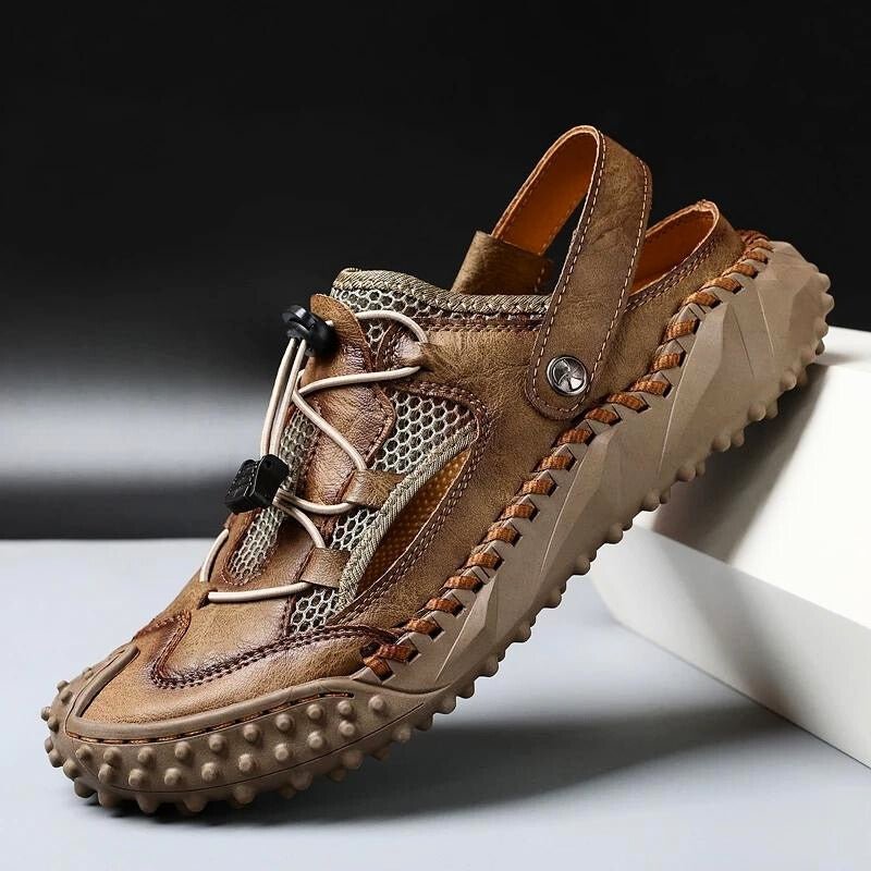 Isaac | Faux Leather Sandals