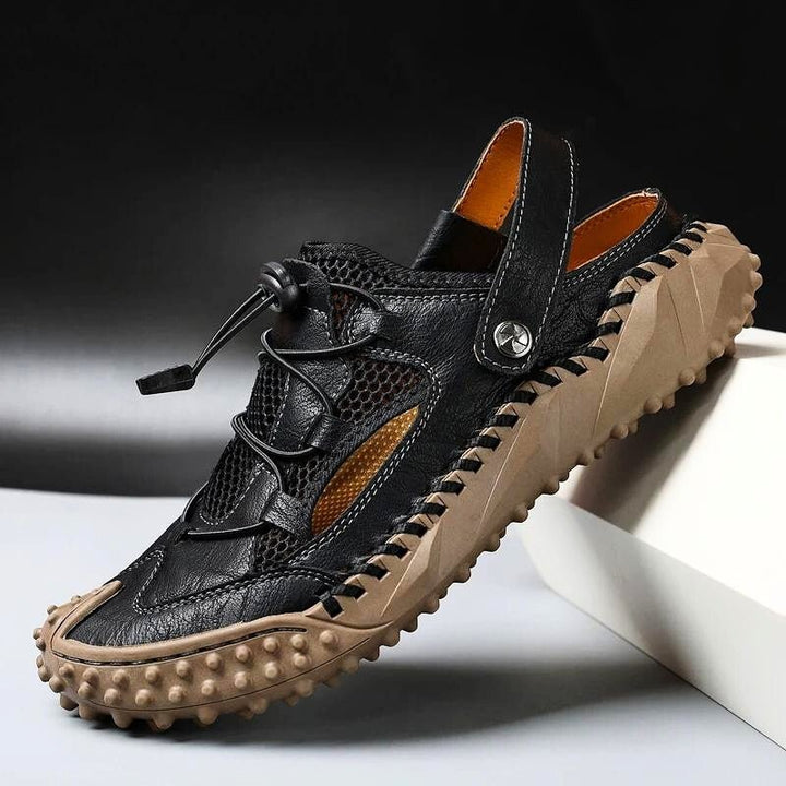 Isaac | Faux Leather Sandals