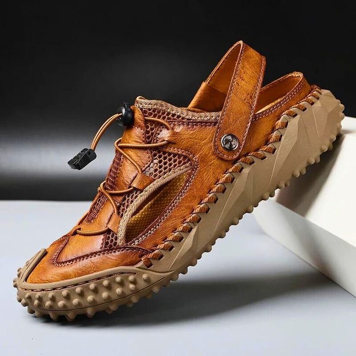 Isaac | Faux Leather Sandals