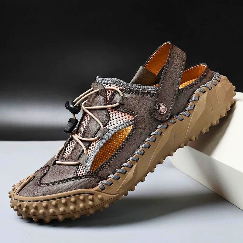 Isaac | Faux Leather Sandals