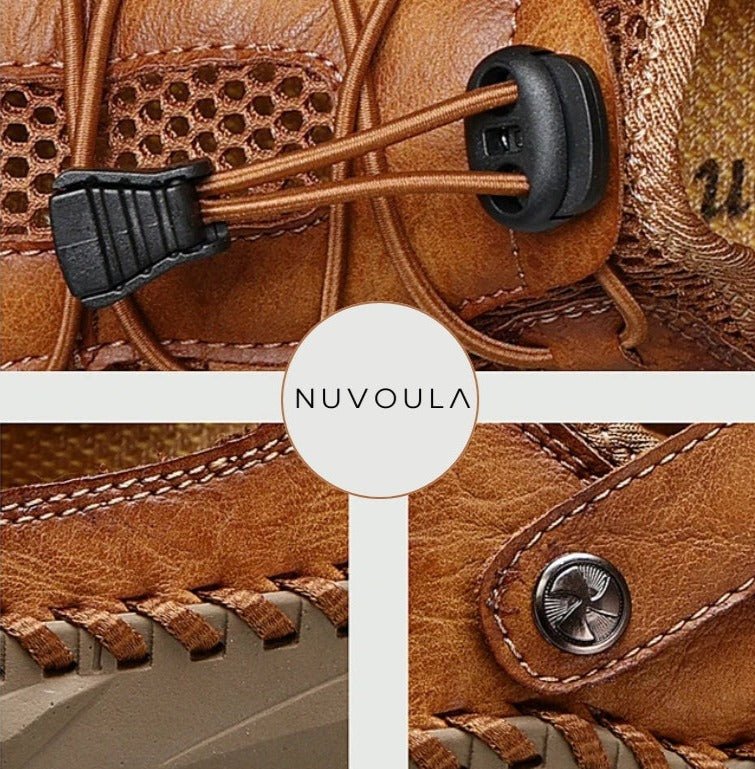 Isaac | Faux Leather Sandals